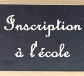 Inscription à l'école